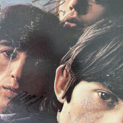 The Rolling Stones Out of Our Heads signed album