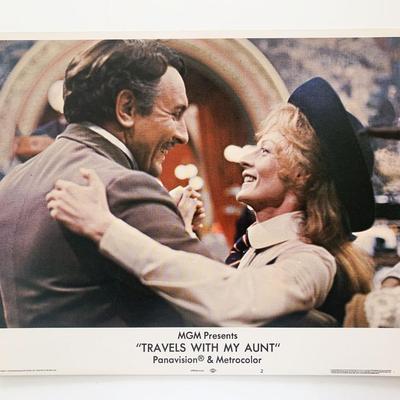 Travels with My Aunt original 1972 vintage lobby card