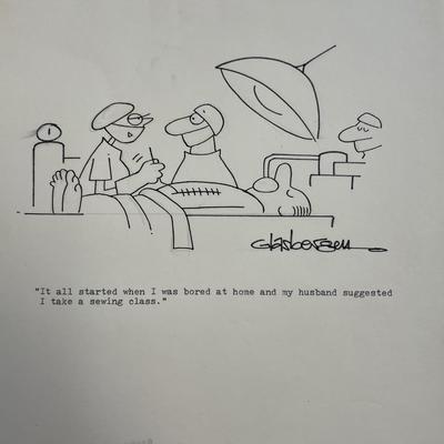 Randy Glasbergen Original Cartoon