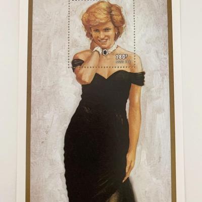 Princess Diana commemorative stamp