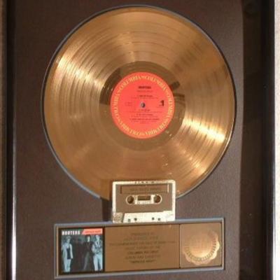 The Hooters Gold Record, Cassette & CD Award