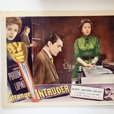 Strange Intruder original 1956 vintage lobby card