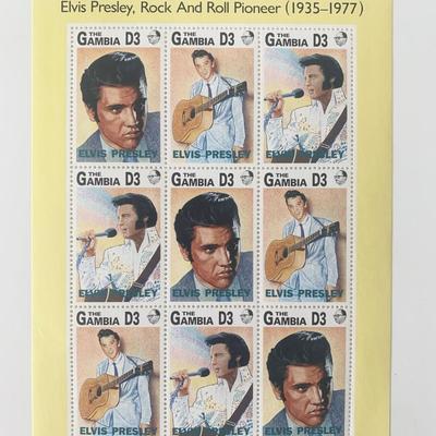 Elvis Presley 15th Anniversary  Stamp Set - The Gambia