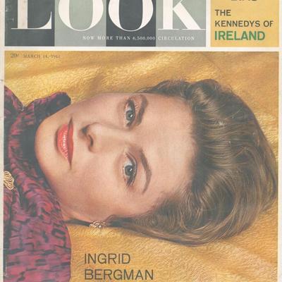 Ingrid Bergman Look Magazine. March 14, 1961