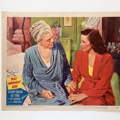 That Midnight Kiss original 1949 vintage lobby card
