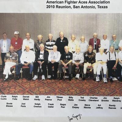 Jim Empey signed  2010 reunion photo