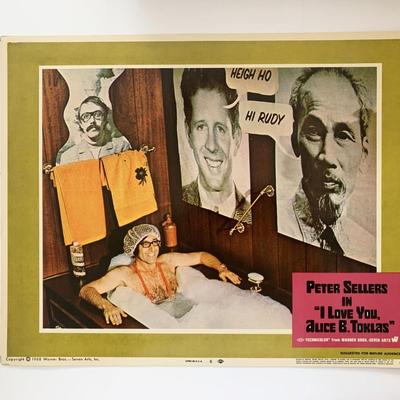 I Love You, Alice B. Toklas original 1968 vintage lobby card