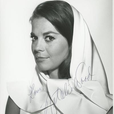 Natalie Wood signed photo
