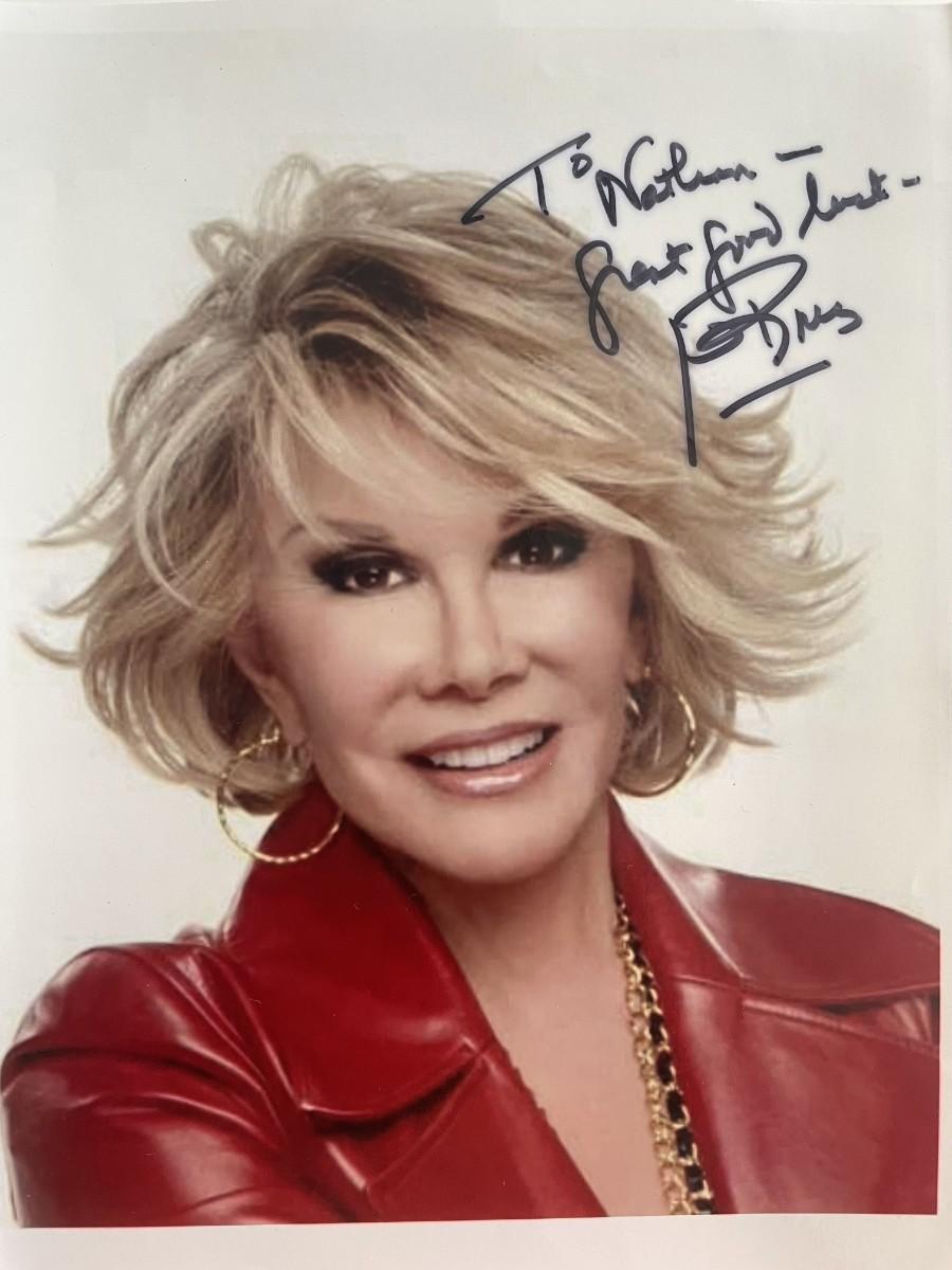 Joan Rivers signed photo | EstateSales.org