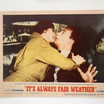It's Always Fair Weather original 1955 vintage lobby card