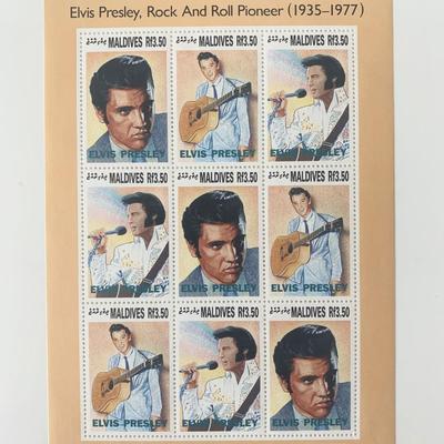 Elvis Presley 15th Anniversary  Stamp Set - Maldives
