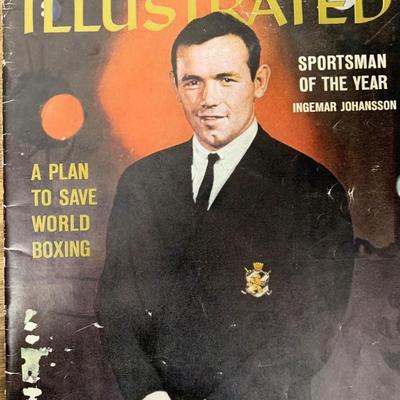 Sports Illustrated 1960 Ingemar Johansson issue