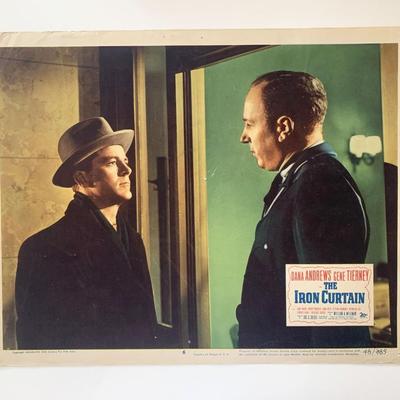 The Iron Curtain original 1948 vintage lobby card 