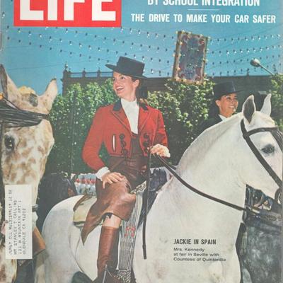 Jacqueline Kennedy Onassis Life Magazine May 6, 1966