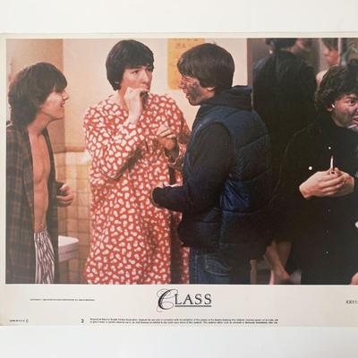 Class original 1983 vintage lobby card