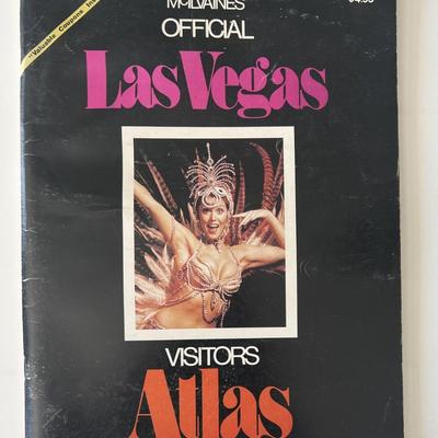 Vintage Las Vegas Visitors Atlas Magazine