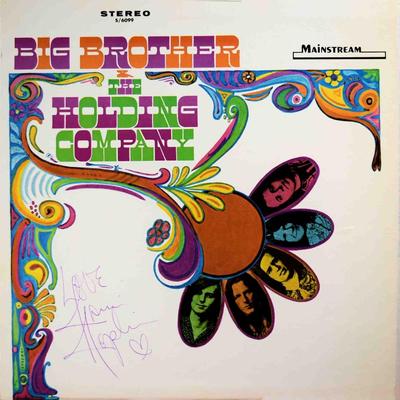Janis Joplin signed album 