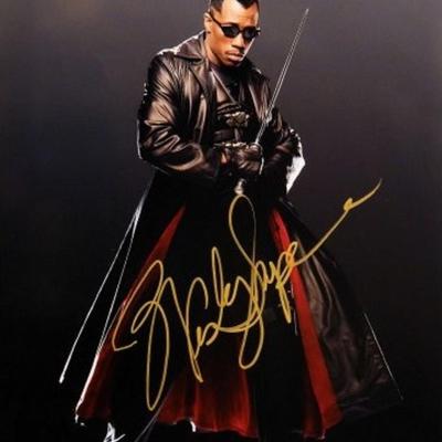 Wesley Snipes signed movie photo 