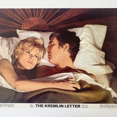 The Kremlin Letter original 1970 vintage lobby card