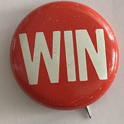 1976 Gerald Ford Win Campaign pin 