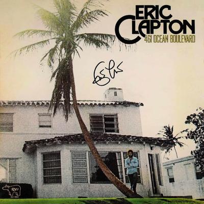 Eric Clapton signed 461 Ocean Boulevard album
