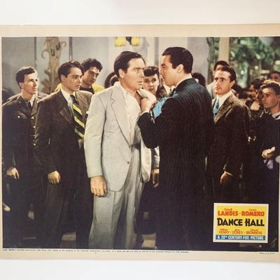 Dance Hall original 1941 vintage lobby card