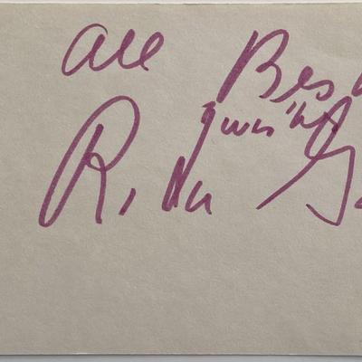 original signature 