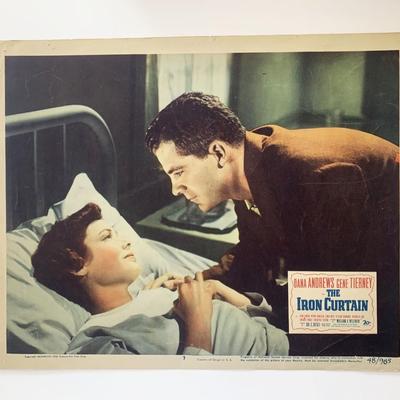The Iron Curtain original 1948 vintage lobby card 