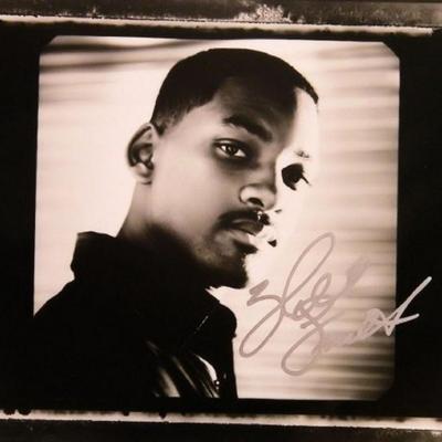 Will Smith signed promo photo 