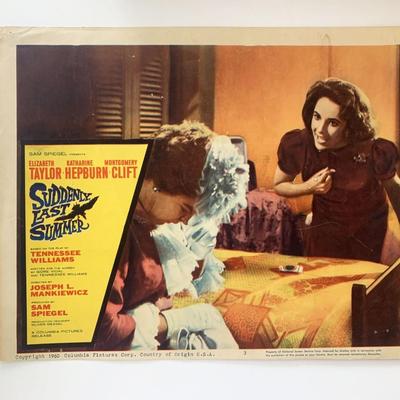 Suddenly, Last Summer original 1960 vintage lobby card