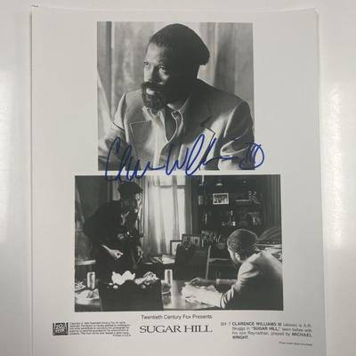 Sugar Hill signed movie photo 