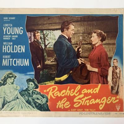 Rachel and the Stranger original 1948 vintage lobby card