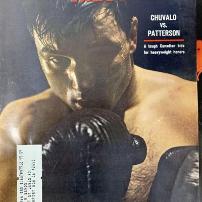 Sports Illustrated 1965 Chuvalo vs. Patterson issue