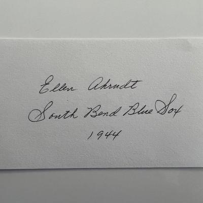 Ellen Ahrndt original signature 