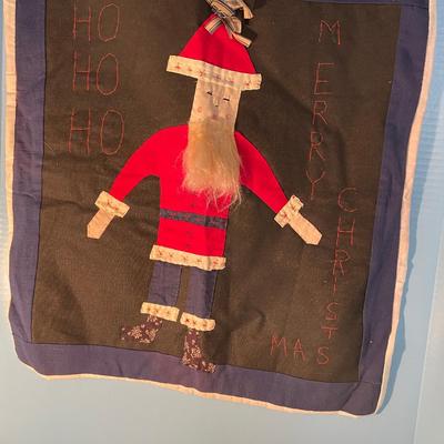 LOT 88 COLLECTABLE CHRISTMAS DECOR HANDMADE SANTA