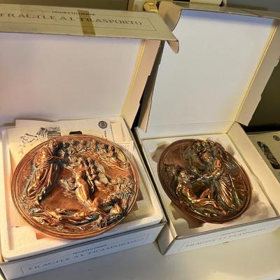 Lot 2 Italian Coppler Ltd ed plates