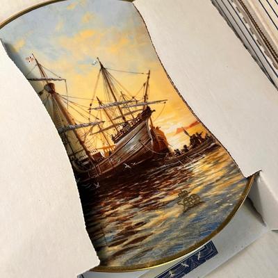 Lot 4 Columbus 500 years plates
