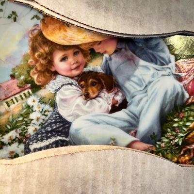 Lot 9 Assorted Children Collectors plates