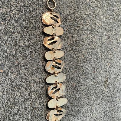 LOT 96 INCREDIBLE STERLING OPAL BRACELET