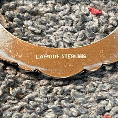 LOT 99 LOVELY VINTAGE STERLING LAMODE PINS