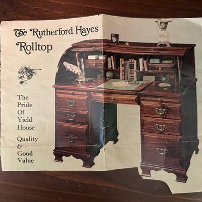RUTHERFORD Hayes Rolltop Desk
