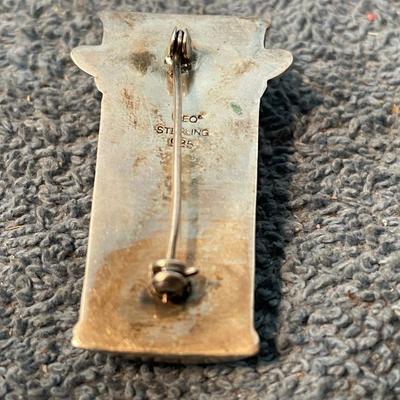 LOT 102 FAB COLLECTABLE STERLING REO TUSSIE MUSSIE CORSAGE PIN