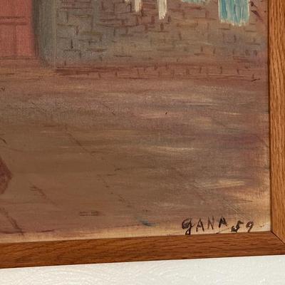 Original Painting by Gana, 1959