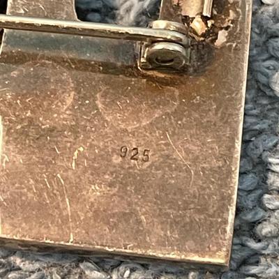 LOT 111 FAB STERLING NATIVE AMERICAN PUEBLO PIN