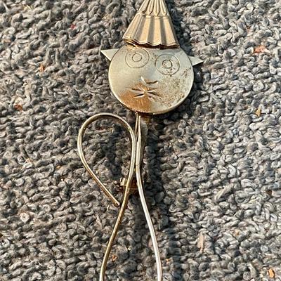 LOT 116 WONDERFUL MCM STERLING CAT JEWELRY