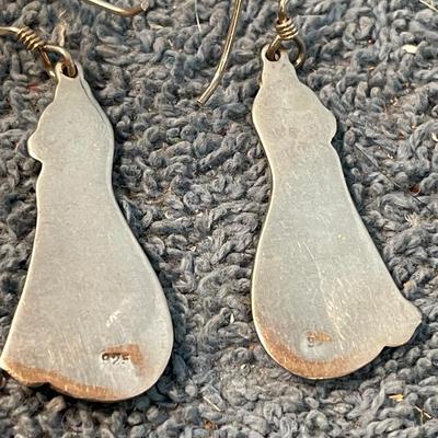 LOT 116 WONDERFUL MCM STERLING CAT JEWELRY
