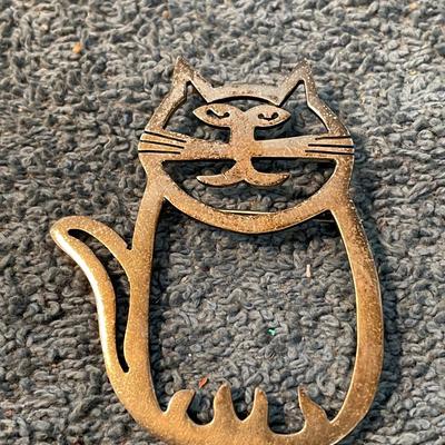 LOT 116 WONDERFUL MCM STERLING CAT JEWELRY