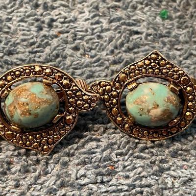 LOT 120 GREAT DESIGNER SIGNED CLIP EARRINGS