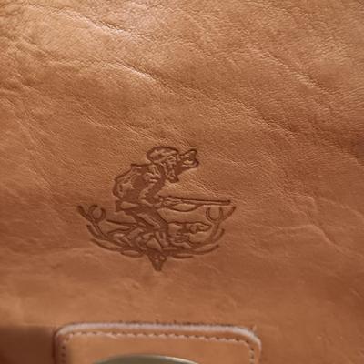 LIKE NEW ORVIS LEATHER BAG