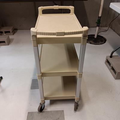 3 TIER UTILITY CART ON CASTERS
